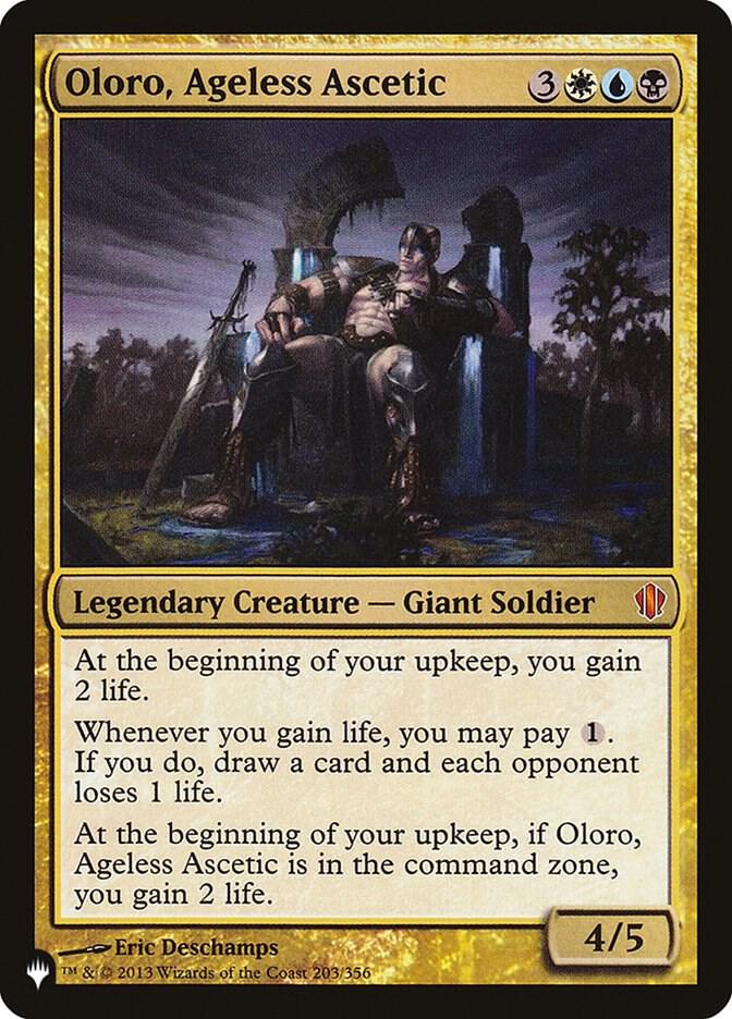 Oloro, Ageless Ascetic 203/356 (The List Reprints)  | Good Games Adelaide SA
