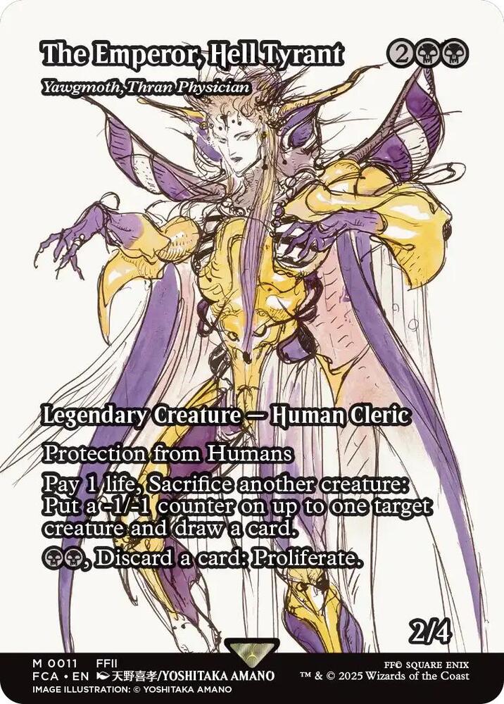 The Emperor Hell Tyrant Yawgmoth Thran Physician  11 (FINAL FANTASY: Through the Ages)  | Good Games Adelaide SA