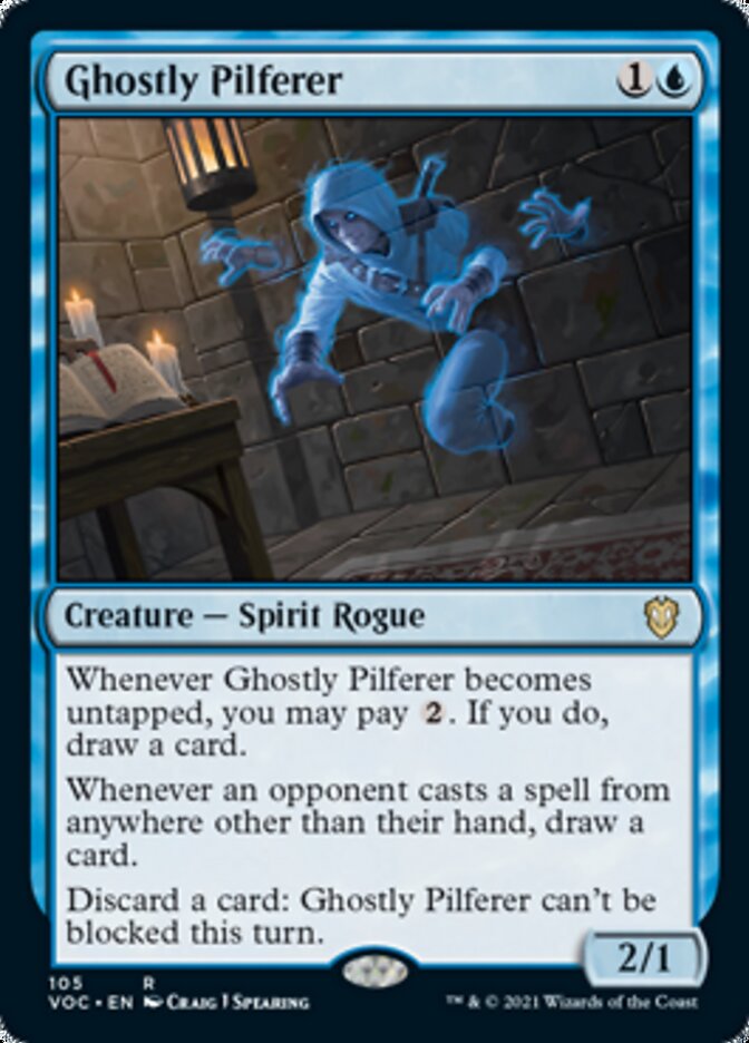 Ghostly Pilferer [Innistrad: Crimson Vow Commander] | Good Games Adelaide SA