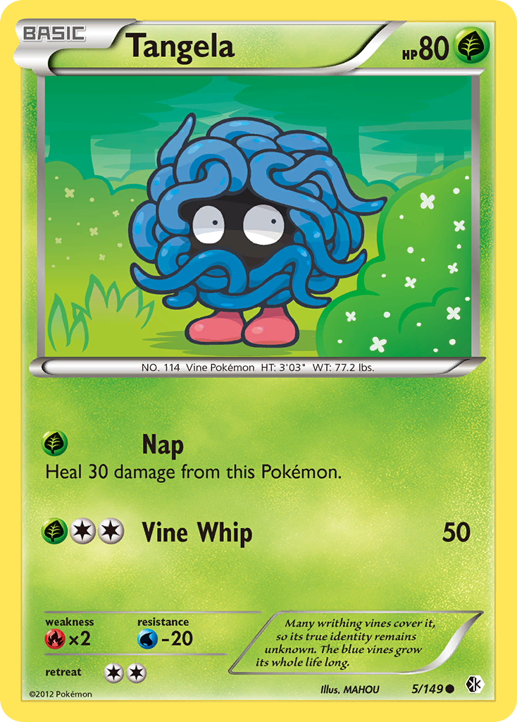 Tangela (5/149) [Black & White: Boundaries Crossed] | Good Games Adelaide SA