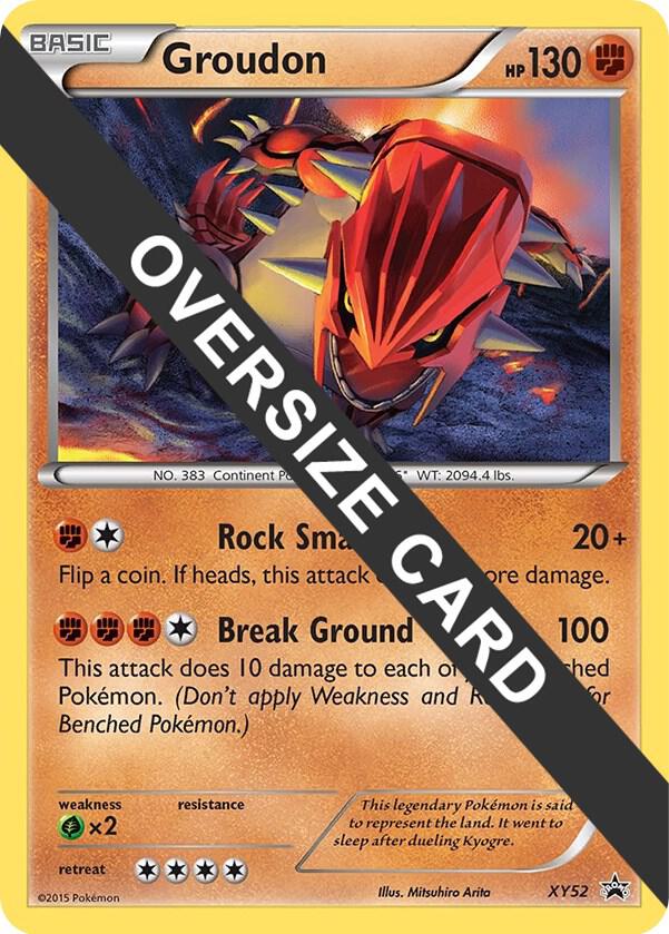 Groudon XY52 XY Black Star Promo XY52 (Jumbo Cards)  - Holofoil | Good Games Adelaide SA