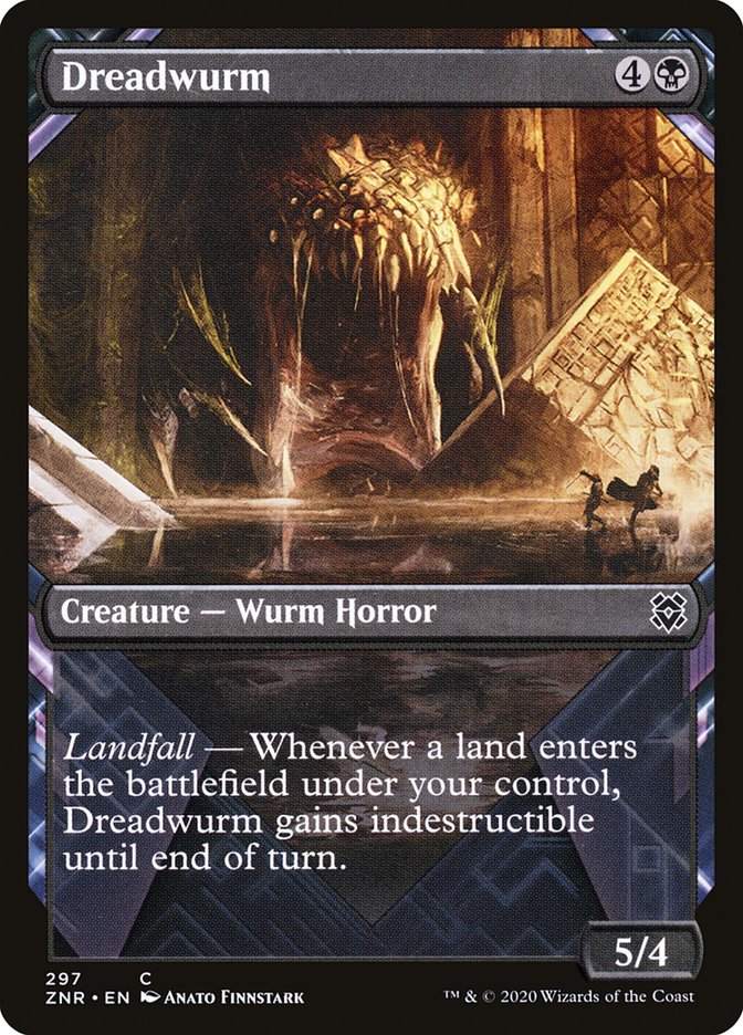 Dreadwurm (Showcase) [Zendikar Rising] | Good Games Adelaide SA