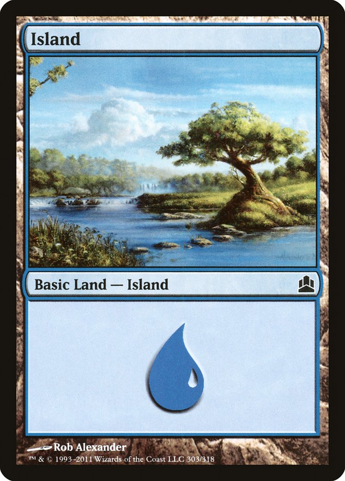 Island (303) [Commander 2011] | Good Games Adelaide SA