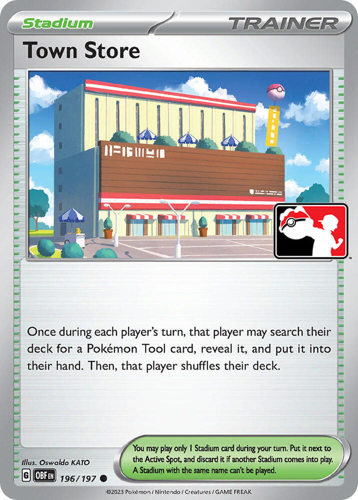 Town Store Series 6 196/197 (Prize Pack Series Cards)  - Holofoil | Good Games Adelaide SA