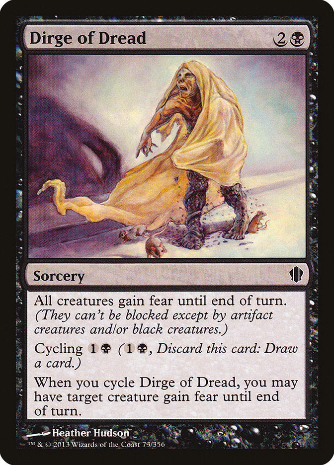 Dirge of Dread [Commander 2013] | Good Games Adelaide SA