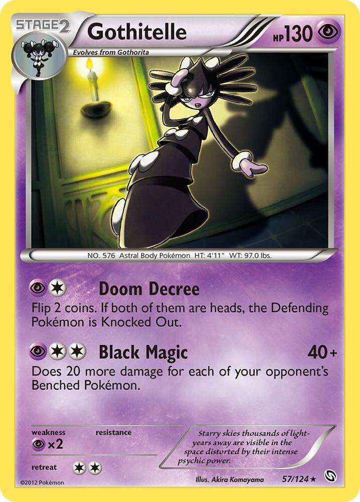 Gothitelle 57/124 (Dragons Exalted)  | Good Games Adelaide SA