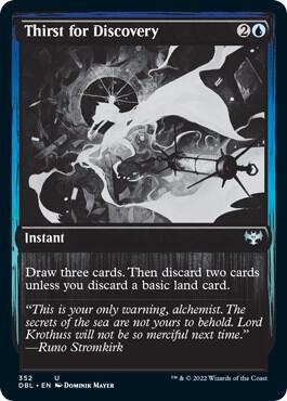 Thirst for Discovery 352 (Innistrad: Double Feature)  - Foil | Good Games Adelaide SA