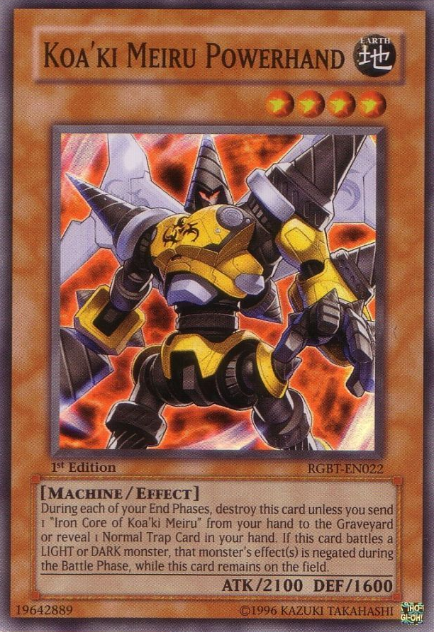 Koa'ki Meiru Powerhand [RGBT-EN022] Super Rare | Good Games Adelaide SA