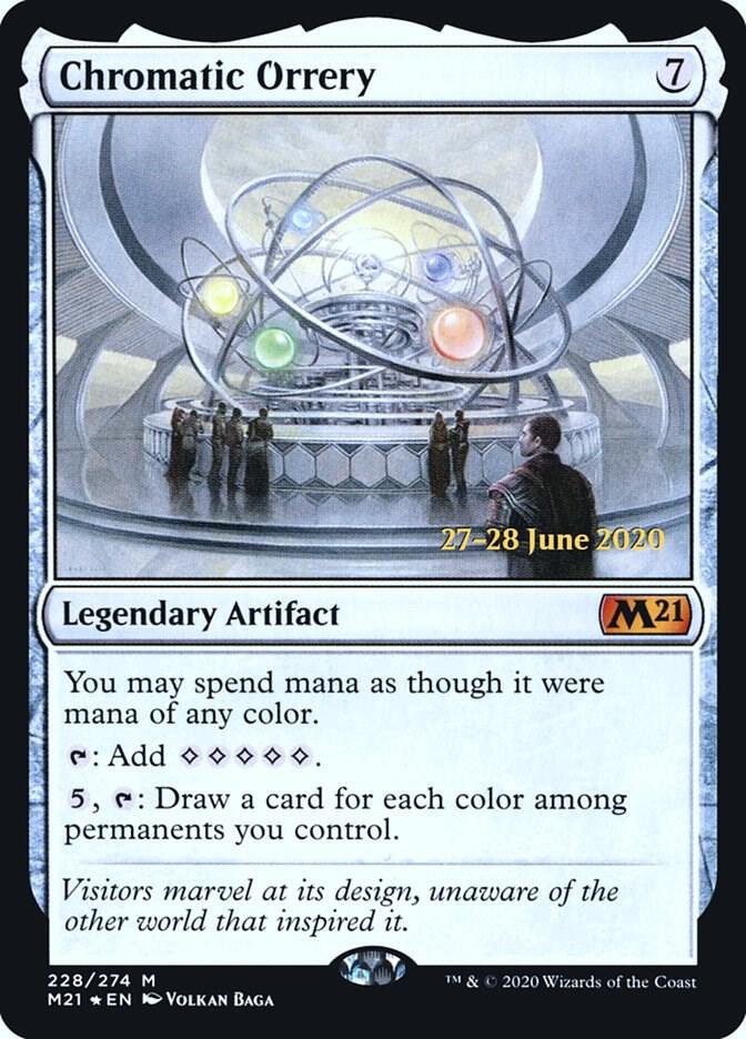 Chromatic Orrery 228 (Prerelease Cards)  - Foil | Good Games Adelaide SA