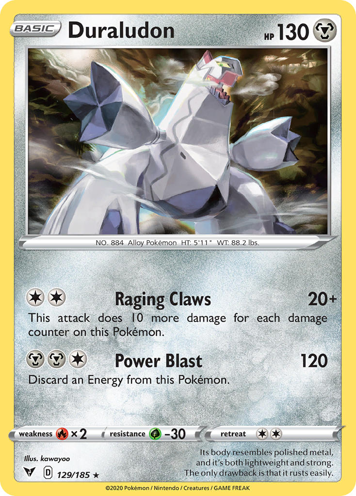 Duraludon (129/185) [Sword & Shield: Vivid Voltage] | Good Games Adelaide SA