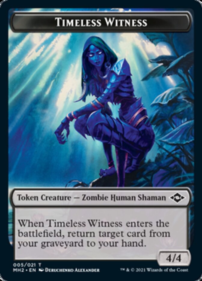 Timeless Witness Token // Treasure Token (#20) [Modern Horizons 2 Tokens] | Good Games Adelaide SA