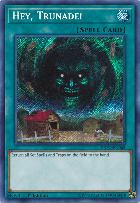 Hey, Trunade! [EXFO-EN062] Secret Rare | Good Games Adelaide SA