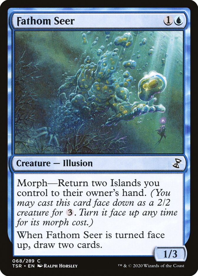 Fathom Seer 68 (Time Spiral: Remastered)  - Foil | Good Games Adelaide SA