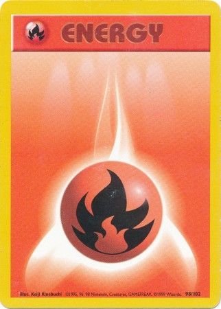Fire Energy (98/102) [Base Set Unlimited] | Good Games Adelaide SA