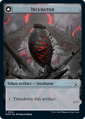Incubator // Phyrexian (16) Double-Sided Token [March of the Machine Tokens] | Good Games Adelaide SA