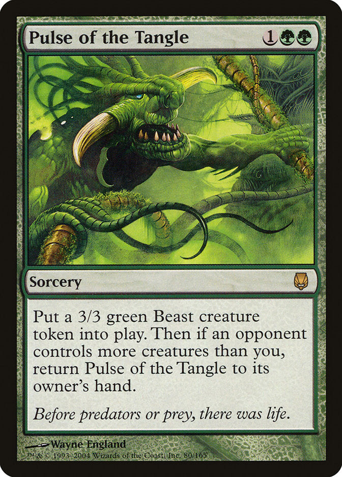 Pulse of the Tangle 80 (Darksteel)  - Foil | Good Games Adelaide SA