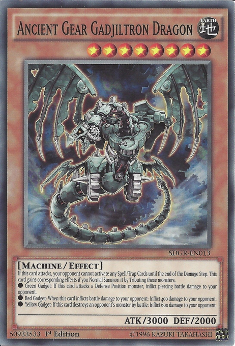 Ancient Gear Gadjiltron Dragon [SDGR-EN013] Common | Good Games Adelaide SA