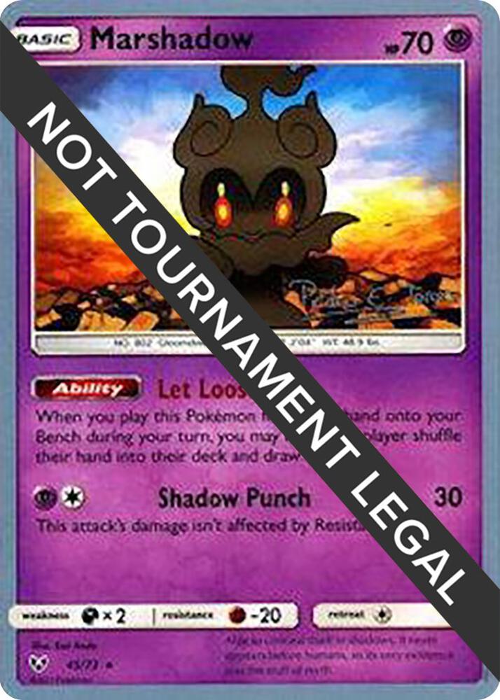 Marshadow 2018 Pedro Eugenio Torres 45/73 (World Championship Decks)  | Good Games Adelaide SA