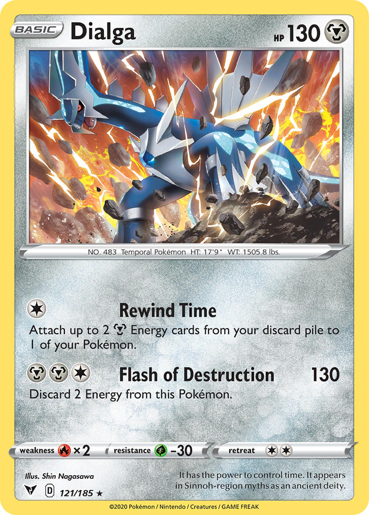 Dialga (121/185) [Sword & Shield: Vivid Voltage] | Good Games Adelaide SA