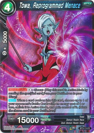 Towa, Reprogrammed Menace [BT3-114] | Good Games Adelaide SA