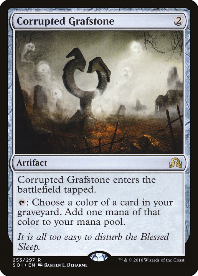 Corrupted Grafstone 253 (Shadows over Innistrad)  - Foil | Good Games Adelaide SA