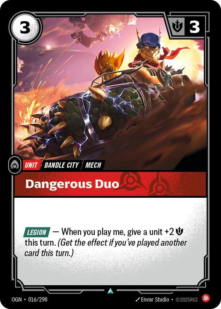 Dangerous Duo 016/298 (Origins)  | Good Games Adelaide SA