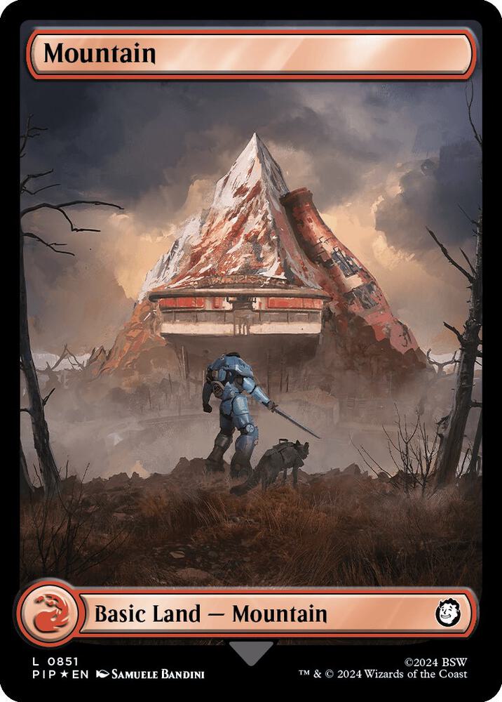 Mountain 851 (Universes Beyond: Fallout)  - Foil | Good Games Adelaide SA