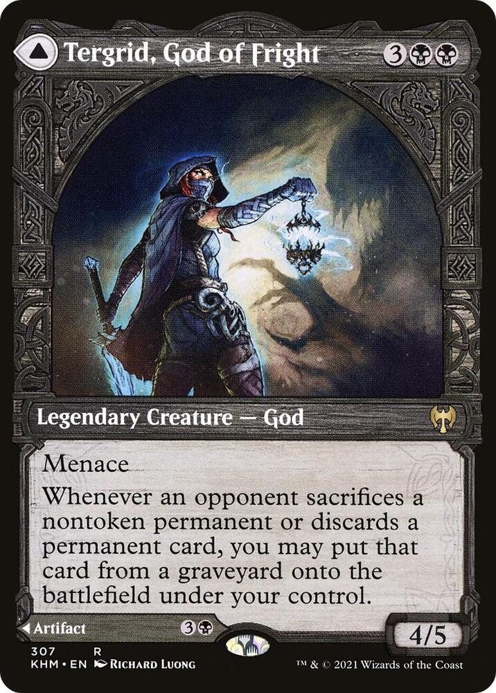Tergrid God of Fright Showcase 307 (Kaldheim)  - Showcase Foil | Good Games Adelaide SA