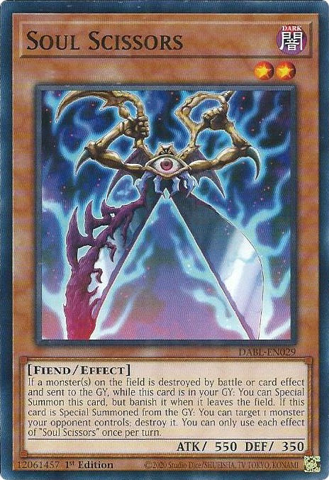 Soul Scissors [DABL-EN029] Common | Good Games Adelaide SA