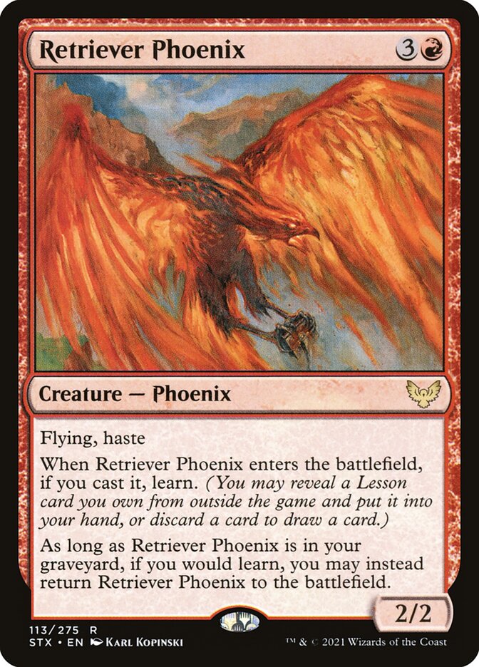 Retriever Phoenix 113 (Strixhaven: School of Mages)  | Good Games Adelaide SA
