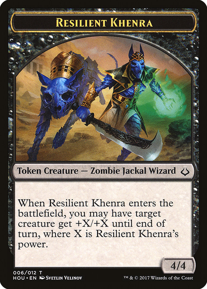 Resilient Khenra Token [Hour of Devastation Tokens] | Good Games Adelaide SA