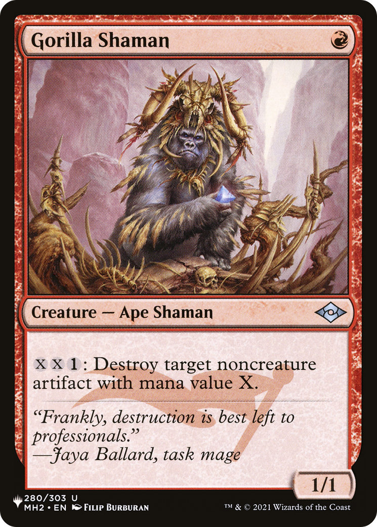 Gorilla Shaman [The List Reprints] | Good Games Adelaide SA