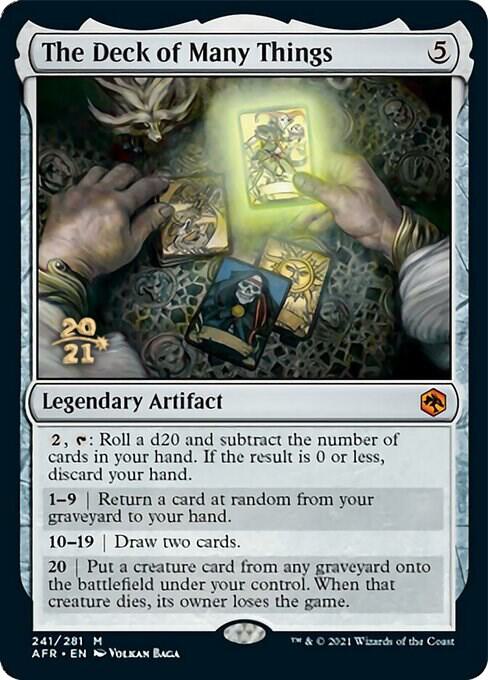 The Deck of Many Things 241 (Prerelease Cards)  - Foil | Good Games Adelaide SA
