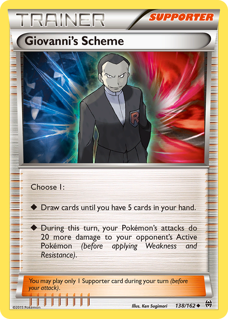 Giovanni's Scheme (138/162) [XY: BREAKthrough] | Good Games Adelaide SA