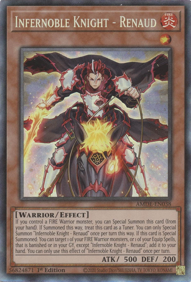 Infernoble Knight - Renaud [AMDE-EN038] Collector's Rare | Good Games Adelaide SA