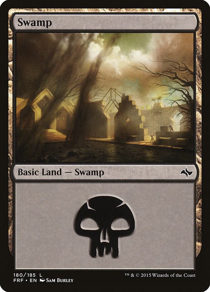 Swamp 180 (Fate Reforged)  - Foil | Good Games Adelaide SA