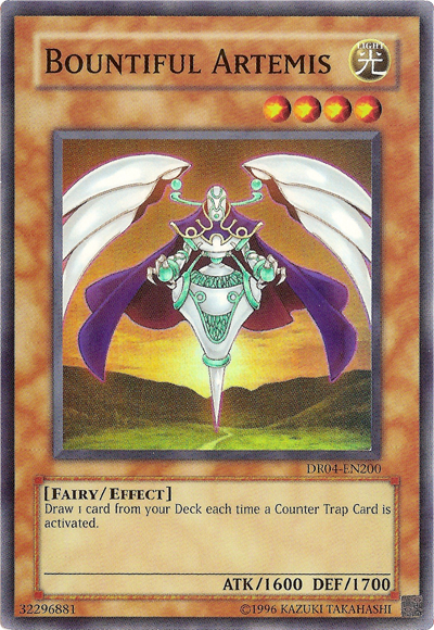 Bountiful Artemis [DR04-EN200] Super Rare | Good Games Adelaide SA
