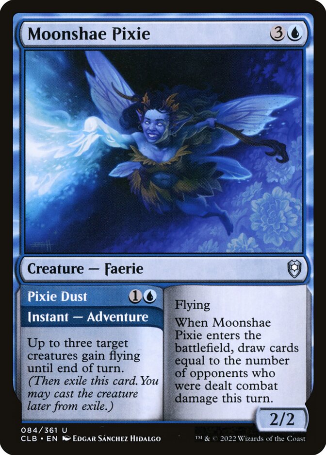 Moonshae Pixie // Pixie Dust 84 (Commander Legends: Battle for Baldur's Gate)  - Foil | Good Games Adelaide SA