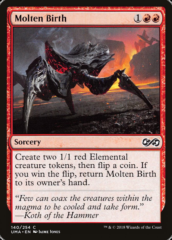 Molten Birth 140 (Ultimate Masters)  - Foil | Good Games Adelaide SA