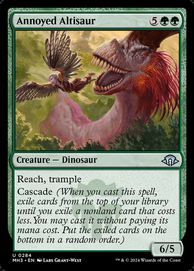 Annoyed Altisaur 284 (Modern Horizons 3)  - Foil | Good Games Adelaide SA