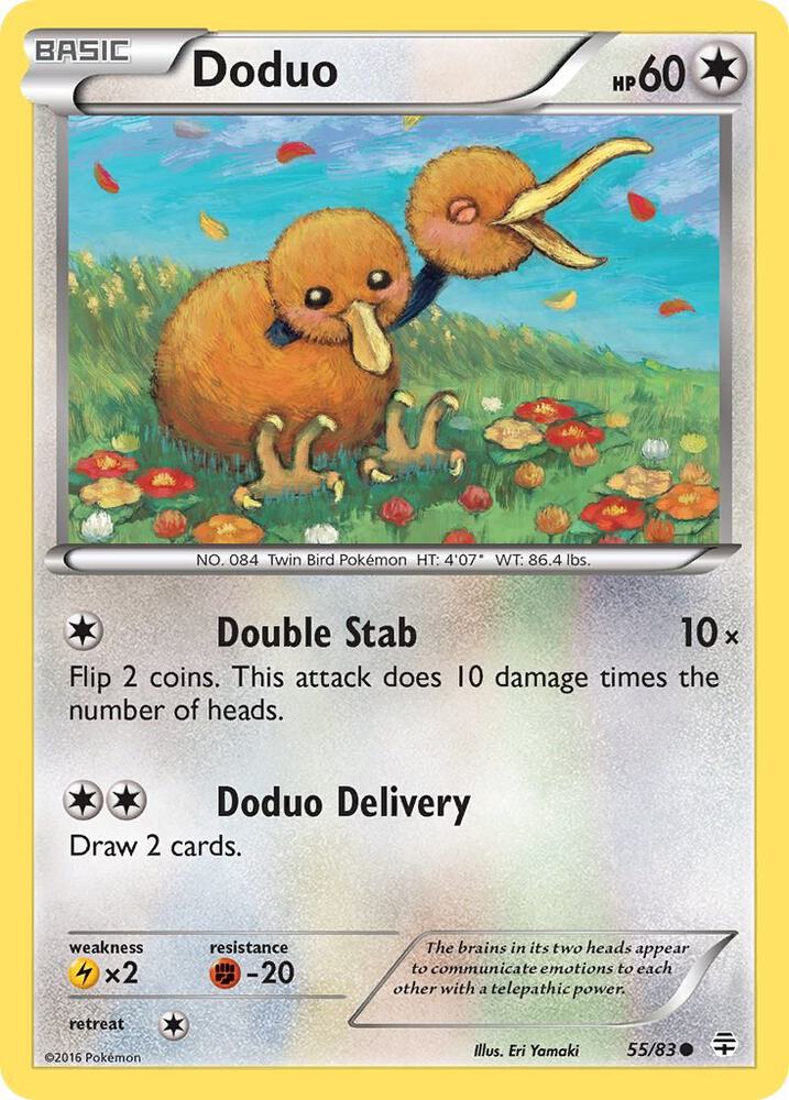 Doduo 55/83 (Generations)  | Good Games Adelaide SA