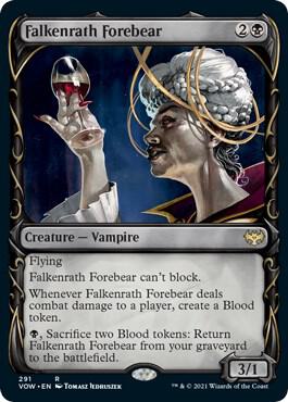 Falkenrath Forebear Showcase 291 (Innistrad: Crimson Vow)  - Foil | Good Games Adelaide SA
