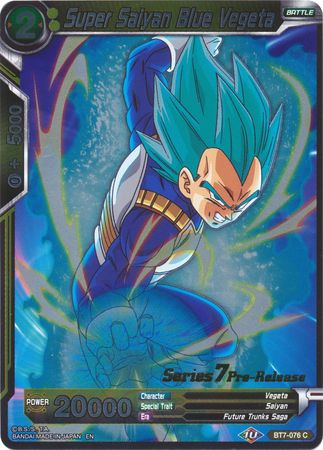 Super Saiyan Blue Vegeta (Assault of the Saiyans) [BT7-076_PR] | Good Games Adelaide SA