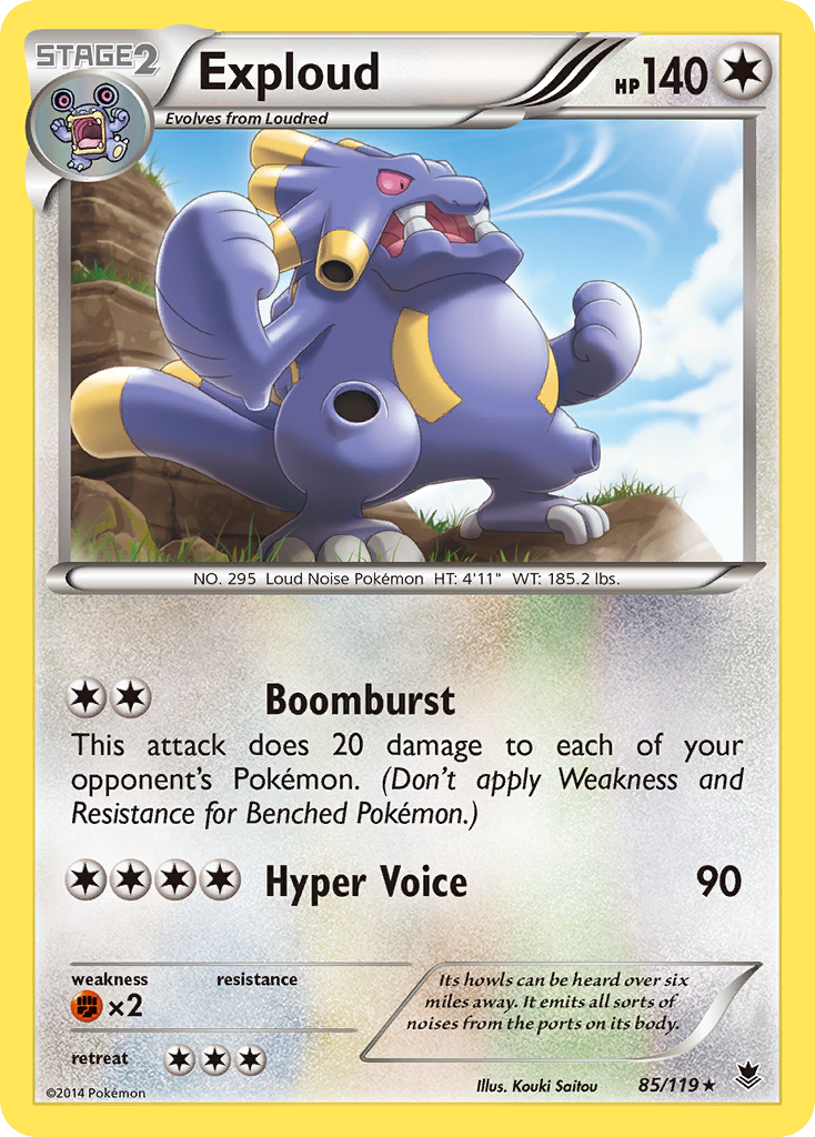Exploud (85/119) [XY: Phantom Forces] | Good Games Adelaide SA