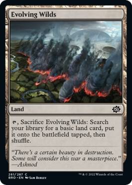 Evolving Wilds 261 (The Brothers' War)  | Good Games Adelaide SA