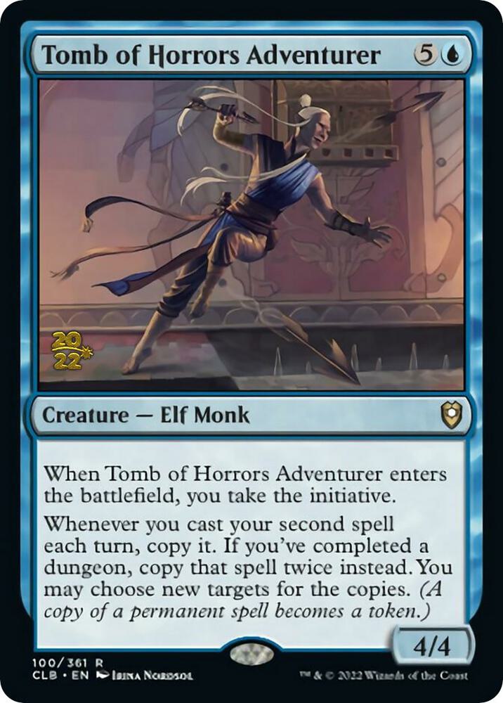 Tomb of Horrors Adventurer 100 (Prerelease Cards)  - Foil | Good Games Adelaide SA