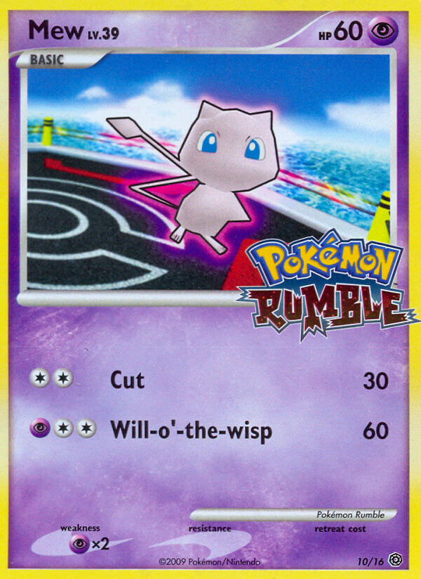 Mew (10/16) [Pokémon Rumble] | Good Games Adelaide SA
