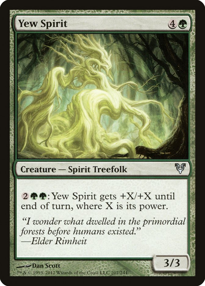 Yew Spirit [Avacyn Restored] | Good Games Adelaide SA