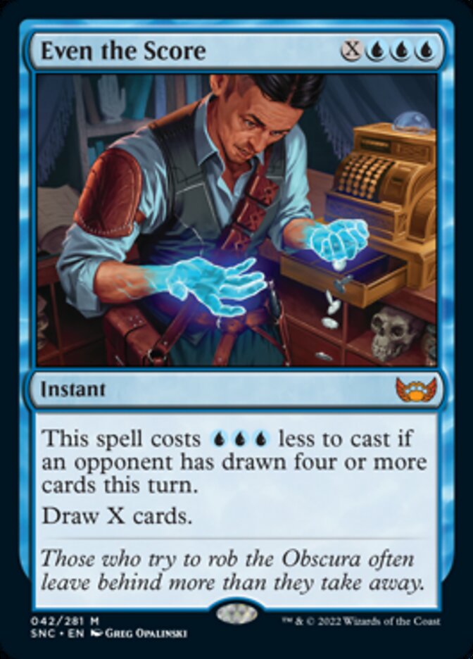 Even the Score [Streets of New Capenna] | Good Games Adelaide SA