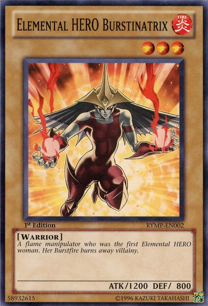 Elemental HERO Burstinatrix [RYMP-EN002] Common | Good Games Adelaide SA